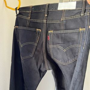 LEVIS X REDONE RARE high waisted reconstructed jeans